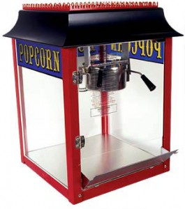 Pop corn machine