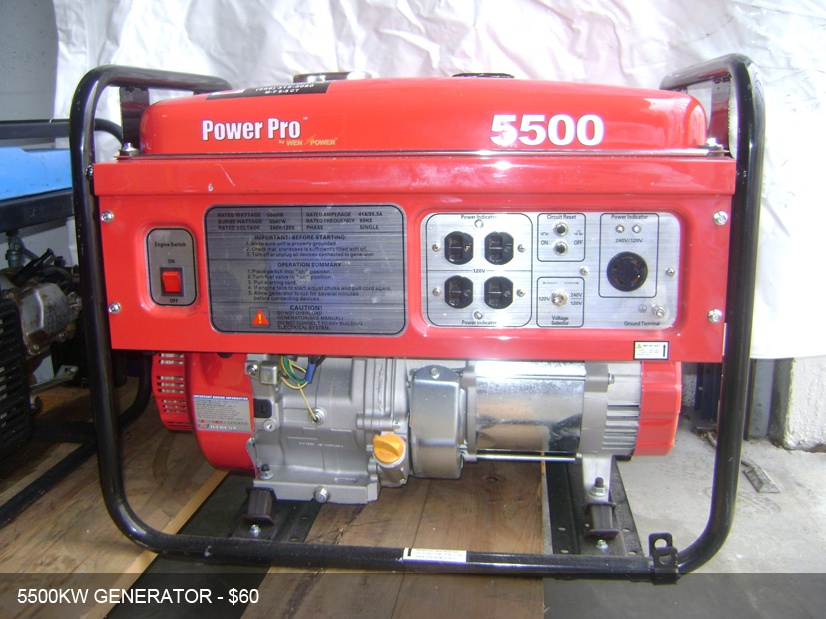 Professional Generator rental