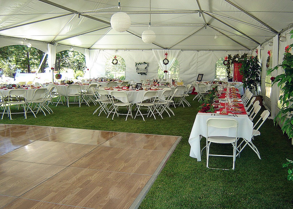 Dance floor rental for outside events