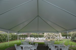 type of Party Frame Tents Inside View