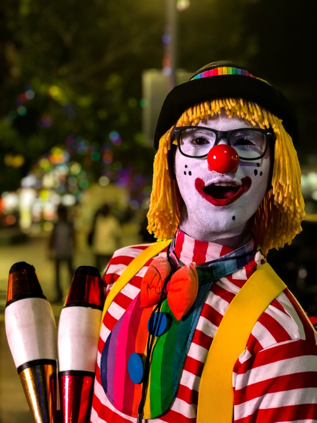hiring a clown rentals