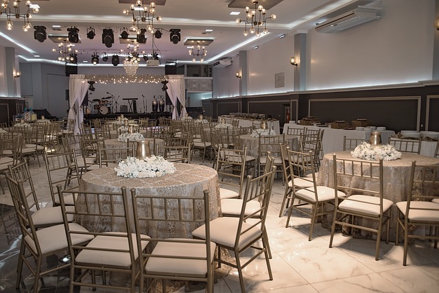 renting tables and chairs for event