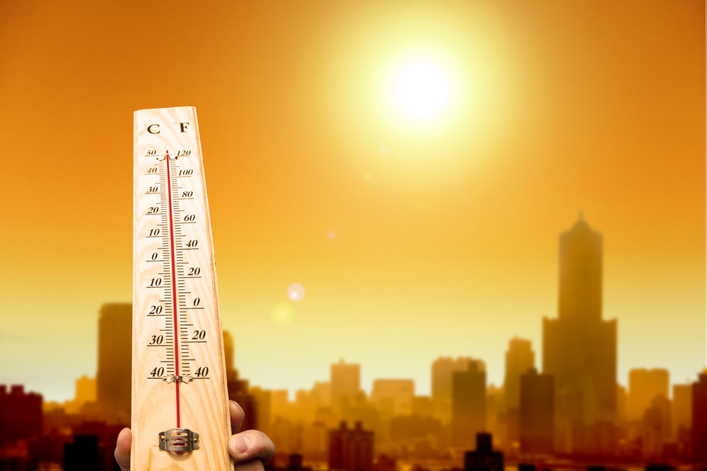 Hot season thermometer