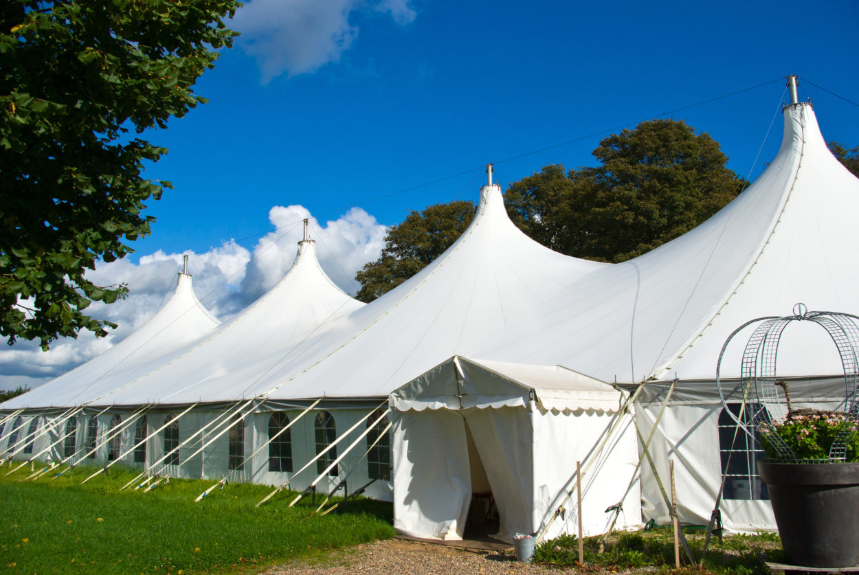 leasing a canopy for events