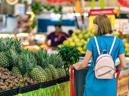 Women Grocery shopping