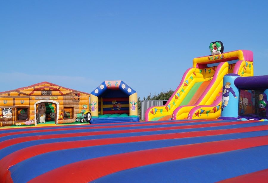 Bounce house rentals Miami Fundraiser event