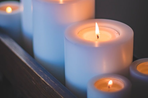 fresh scented candles