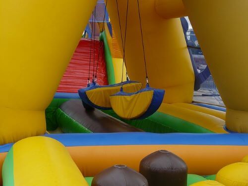 inflatable obstacle course