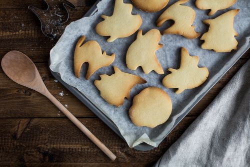 Halloween cookie snacks