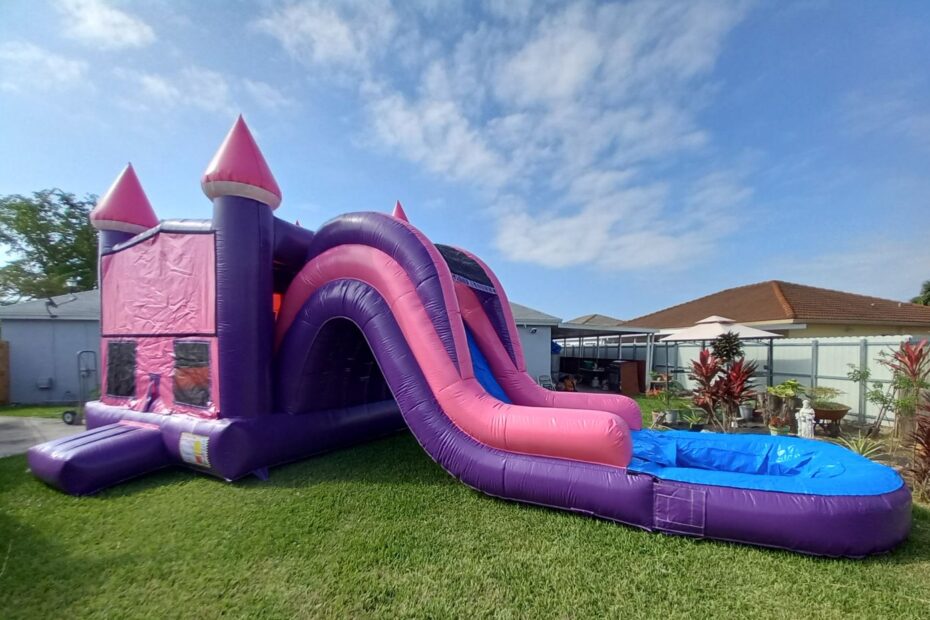 $200 Pink Water Slide Modular 3 in 1