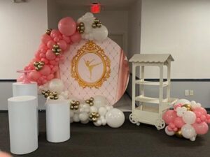 Pink-Themed Party Decoration